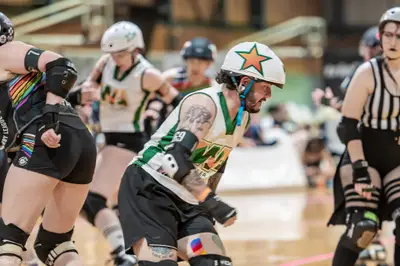 WA Roller Derby training session